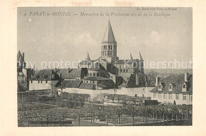 Paray-le-Monial Monast?re de la Visitation abside de la Basilique