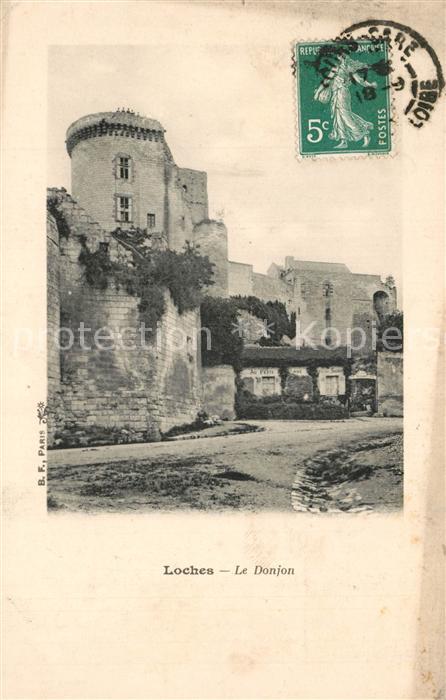 Loches Indre et Loire Le Donjon