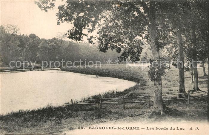 Bagnoles-de-l Orne Les bords du Lac