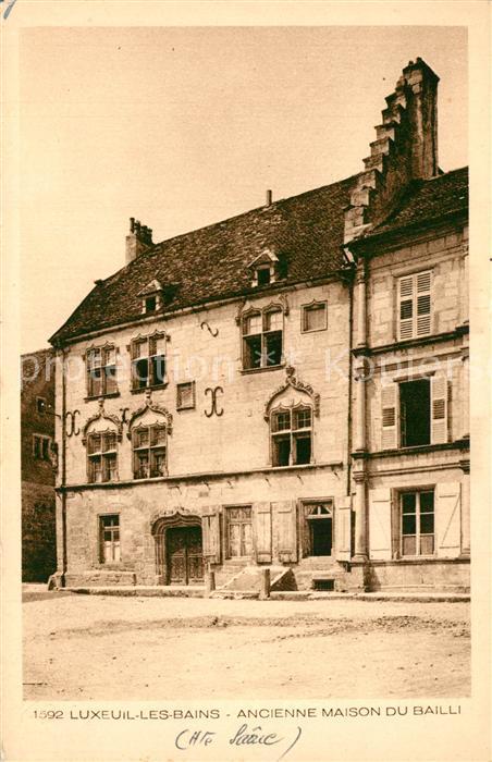 Luxeuil-les-Bains Ancienne Maison du Bailli