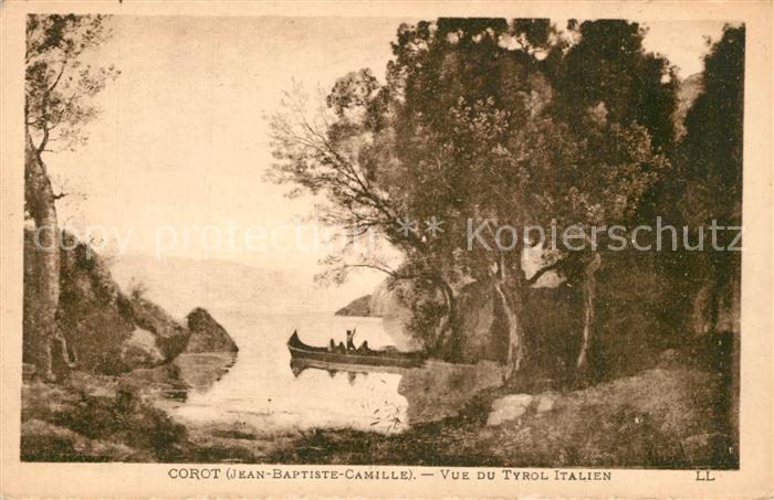 Corot Vue du Tyrol Italien