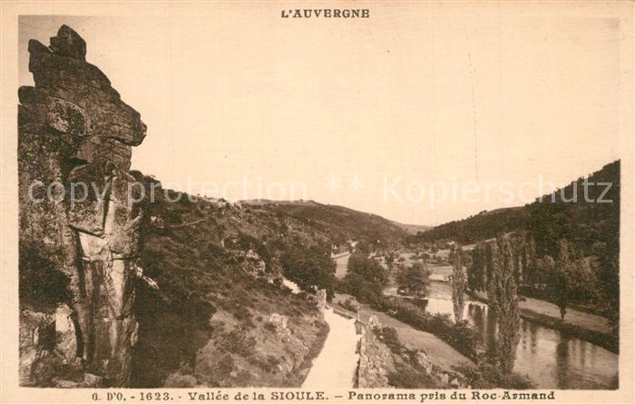 Sioule Panorama pris du Roc-Armand