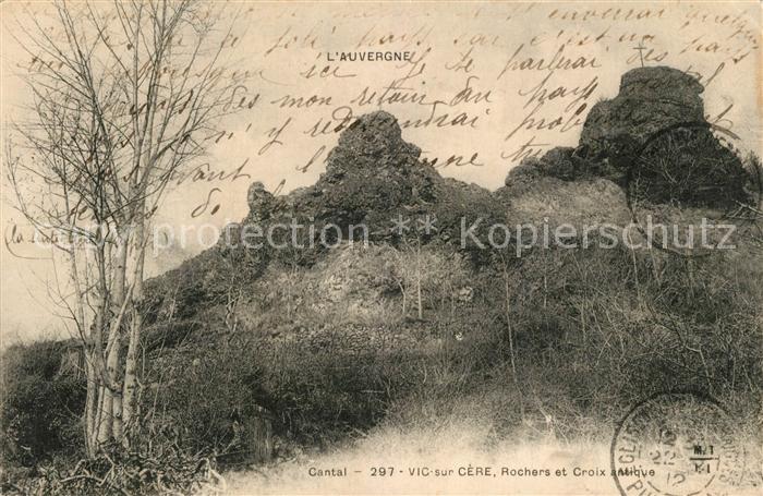 Auvergne Region Felsen