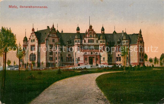 Metz  57 Moselle Generalkommando