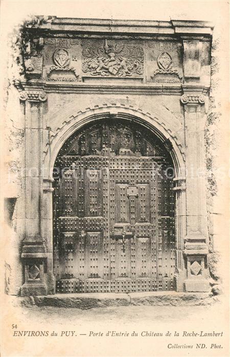 Puy-de-Dome Port du Chateau de la Roche Lambert