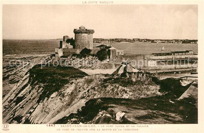 Saint-Jean-de-Luz Fort Socoa et sa Palaise