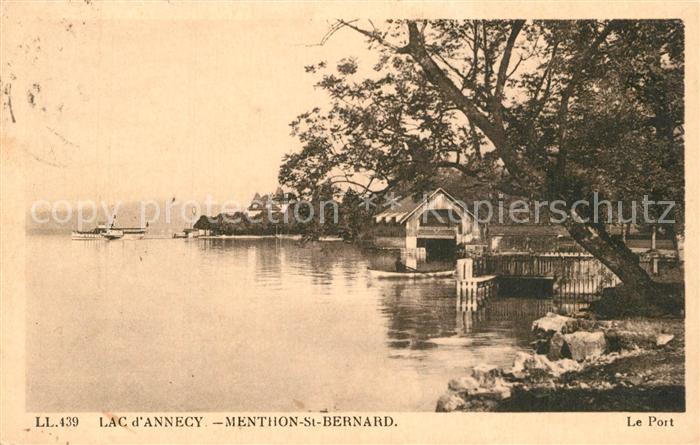 Annecy Haute-Savoie Lac Menthon St Bernard