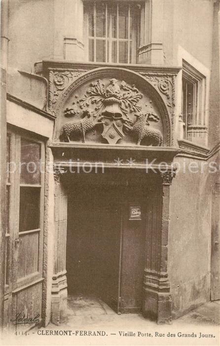 Clermont Ferrand Puy de Dome Vieille Port Rue des Grands Jours