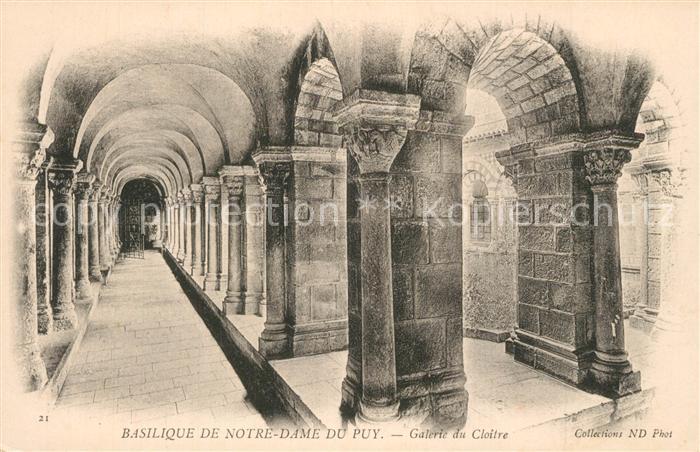 Puy-en-Velay Le Basilique de Notre Dame