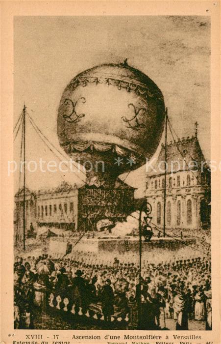 Versailles Yvelines Ascension d`une Montgolfi?re