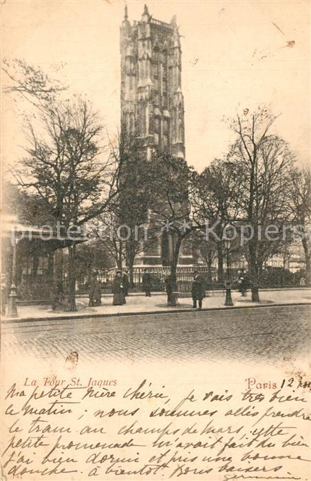 Paris Tour St. Jaques