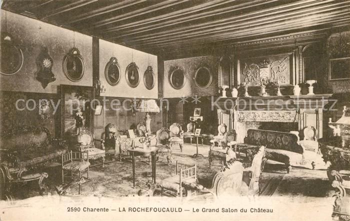 La Rochefoucauld Grand Salon du Chateau