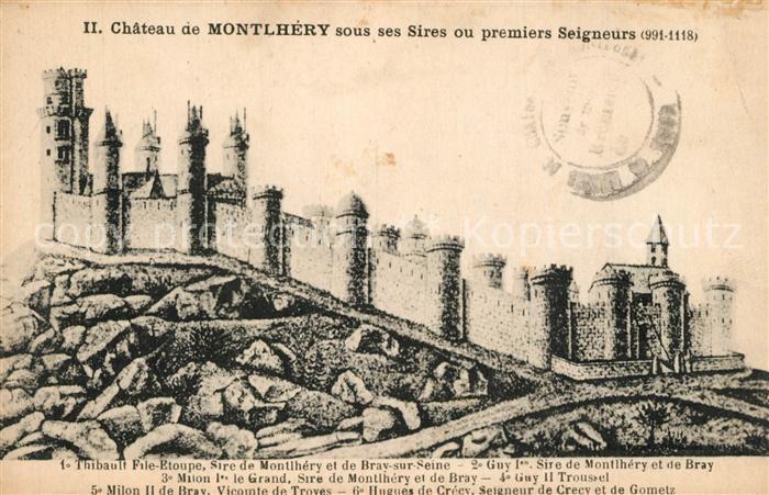 Montlhery Chateau sous ses Sires ou prmiers Seign