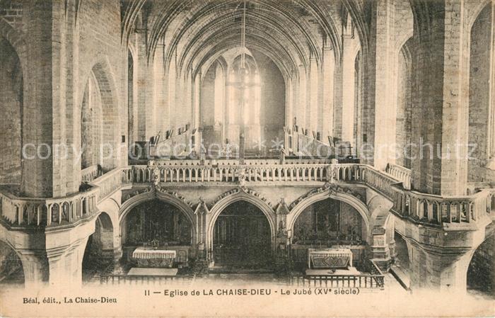 La Chaise-Dieu Eglise Jube