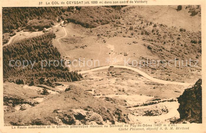 Le Puy de Dome Route