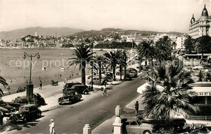 Cannes Alpes-Maritimes Croisette et le Suquet