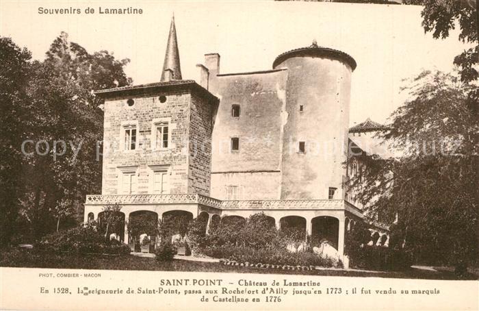 Saint-Point Chateau de Lamartine
