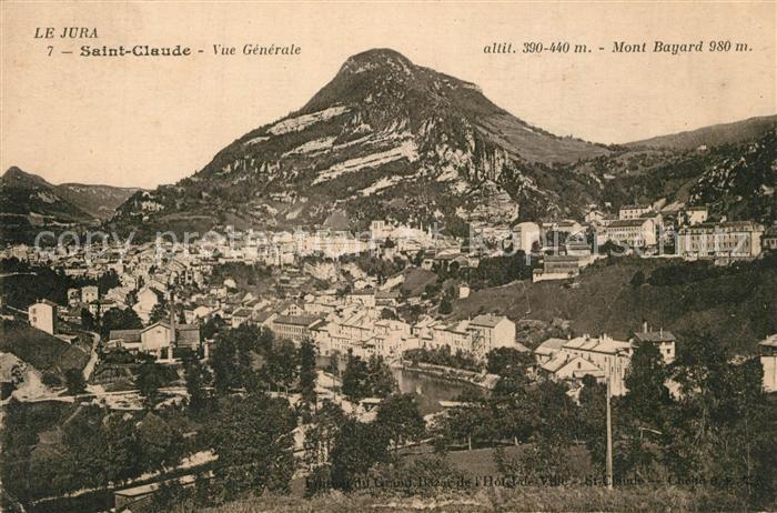 Saint-Claude Jura avec Mont Bayard