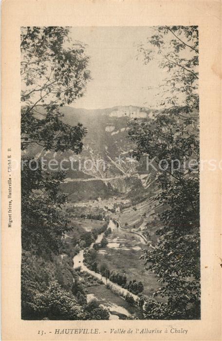 Hauteville Aisne Vall?e de L Albarine a Chaley