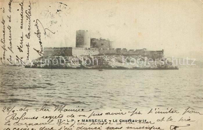 Marseille Bouches-du-Rhone Le Chateau d`if