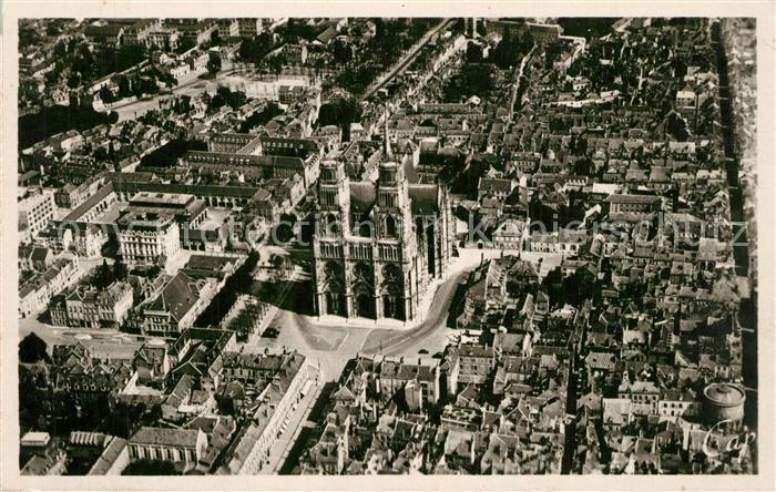 Orleans Loiret Cathedrale Fliegeraufnahme