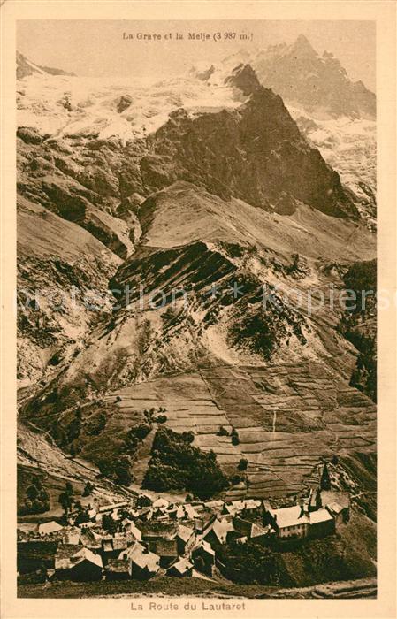 Le Lautaret Fliegeraufnahme Meije