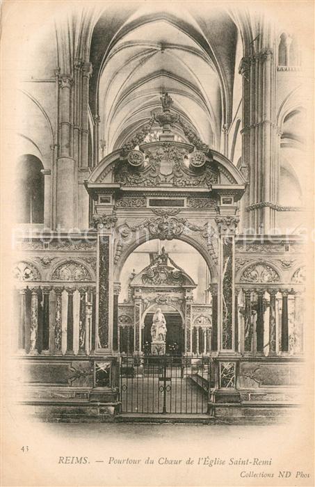 Reims Champagne Ardenne Eglise Saint-Remi