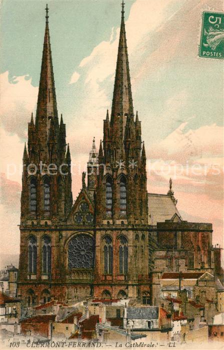 Clermont Ferrand Puy de Dome Cathedrale