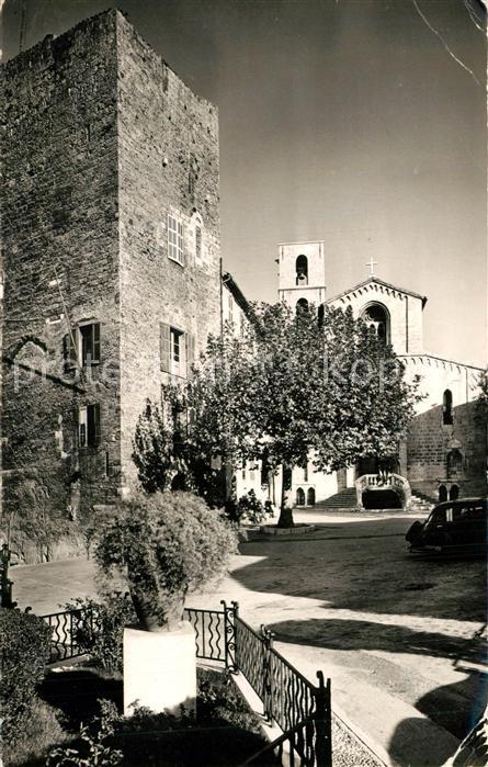 Grasse Alpes Maritimes Cathedrale Notre Dame et Hotel de Ville