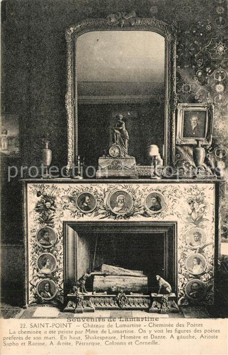 Saint-Point Chateau de Lamartine Chemin