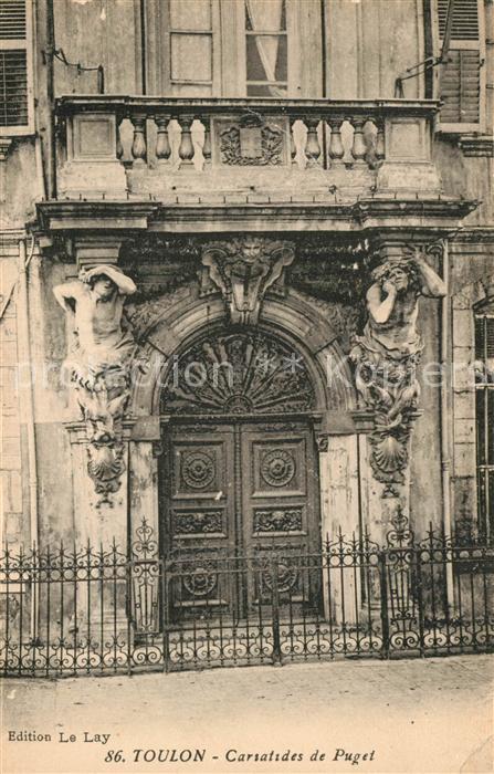 Toulon Var Cariatides de Puget