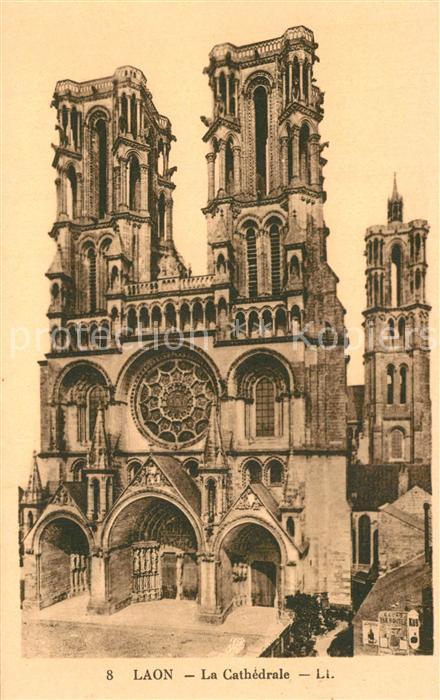 Laon Aisne Catherdrale