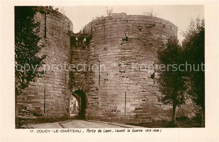 Coucy-le-Chateau-Auffrique Porte de Laon