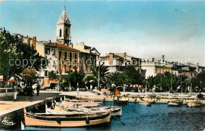 Sanary-sur-Mer Quai et Eglise