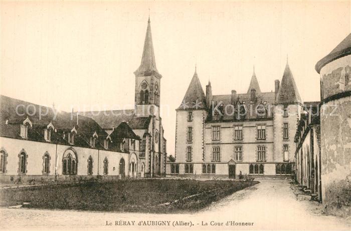 Aubigny Allier Reray Cour d`Honneur
