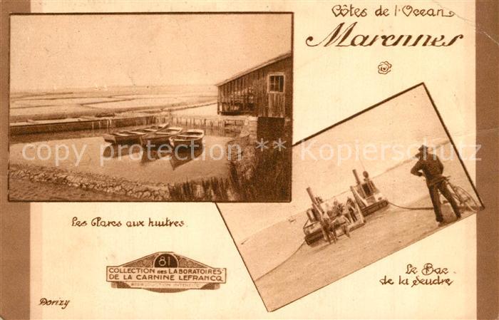 Marennes Charente-Maritime Les Parc aux huitres