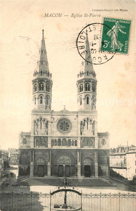 Macon 71 Eglise St-Pierre