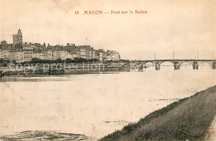 Macon 71 Pont sur la Saone