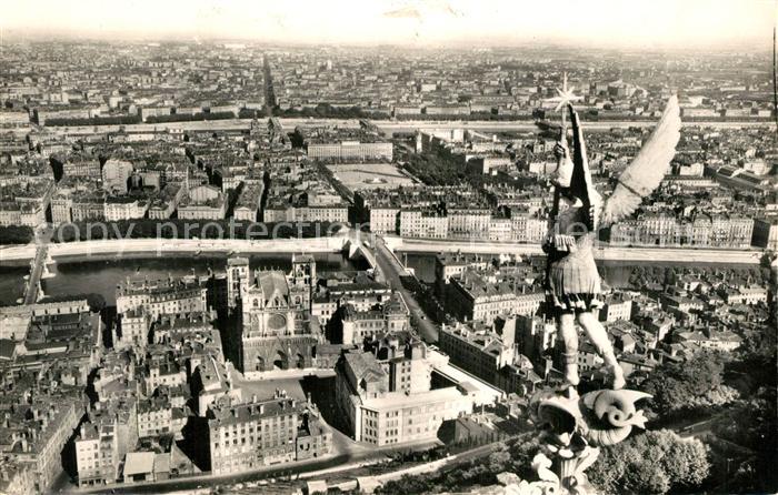 Lyon France La Ville vue de Fourvi?re