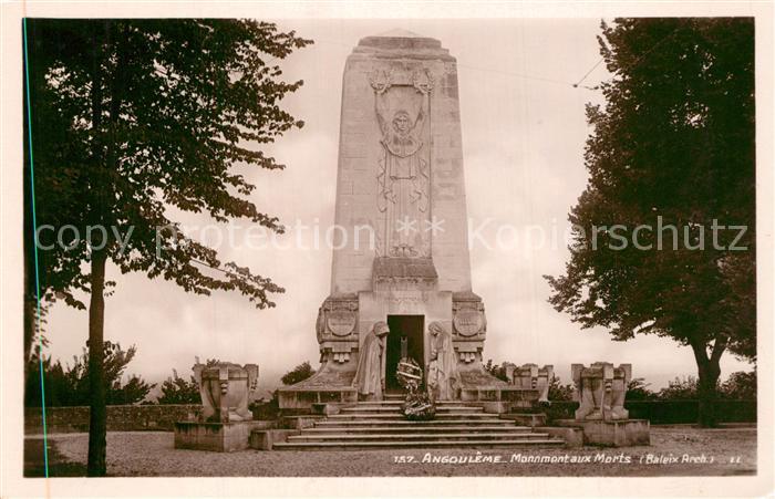 Angouleme Monument aux Morts