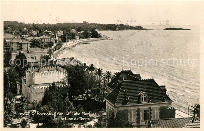 Saint-Raphael Var Le Lion de Terre
