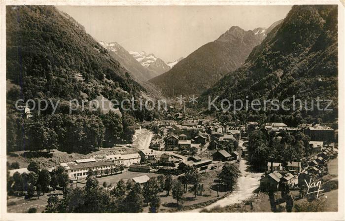 Cauterets Vue prise du Mamelon Vert