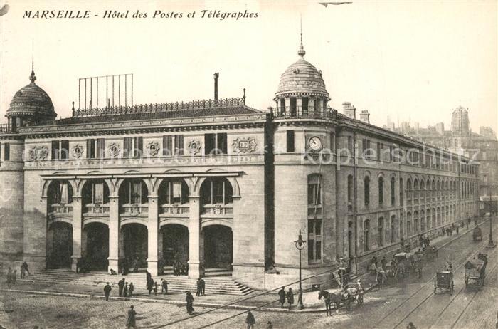 Marseille Bouches-du-Rhone Hotel des Postes et T?l?graphes