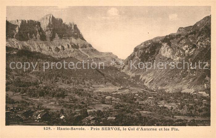 Servoz Col d`Anterne et les Fiz