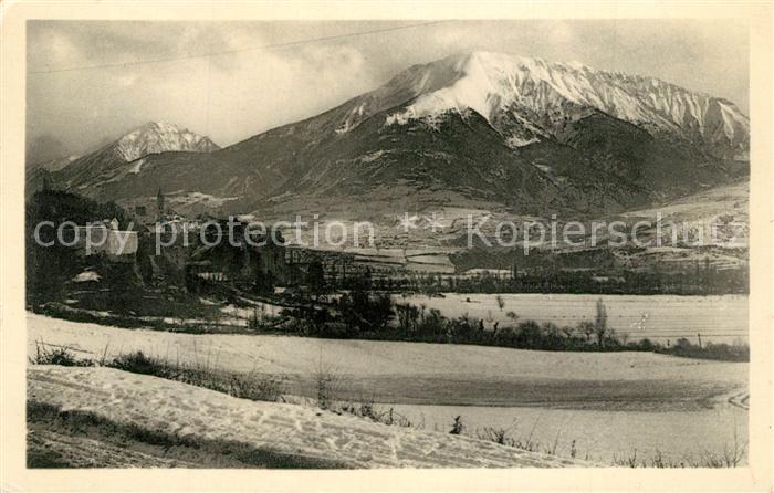 Embrun Pic du Clocher et Mont Orel