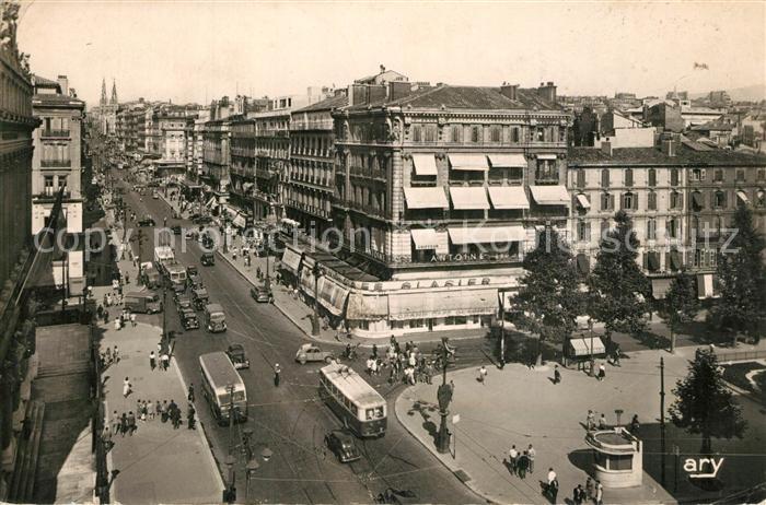 Marseille Bouches-du-Rhone La Canebrere