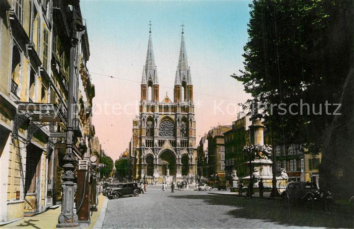 Marseille Bouches-du-Rhone Eglise St Vincent de Paul et Monument d