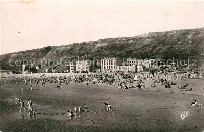Boulogne-sur-Mer Vue generale de la Plage