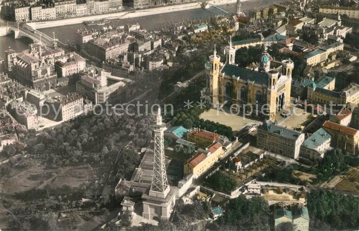 Lyon France Colline de Fourviere Tour de Television