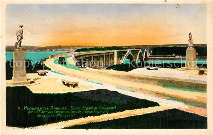 Plougastel-Daoulas Entree du pont de Plougastel